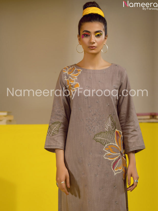 Grey dress pakistani  2021