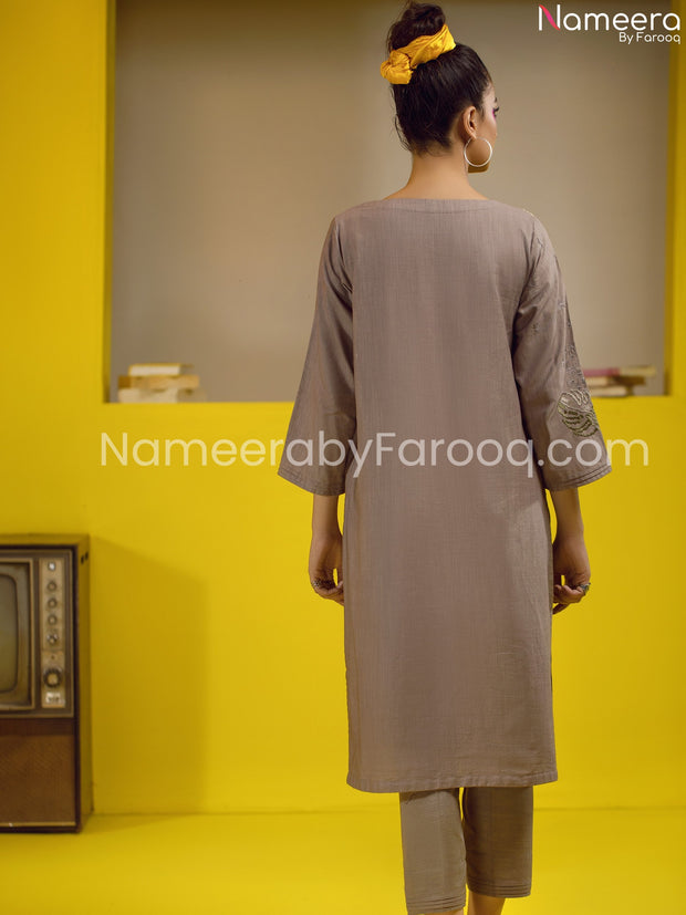 Grey dress pakistani  online