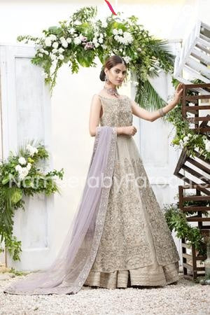 Green Pakistani lehenga 2021