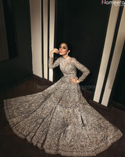 Grey Lehenga