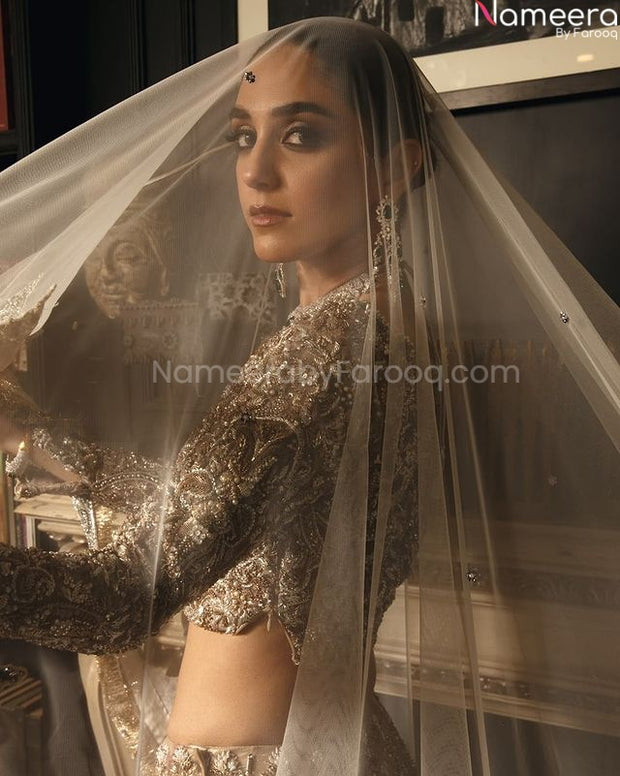 Grey Lehenga Choli