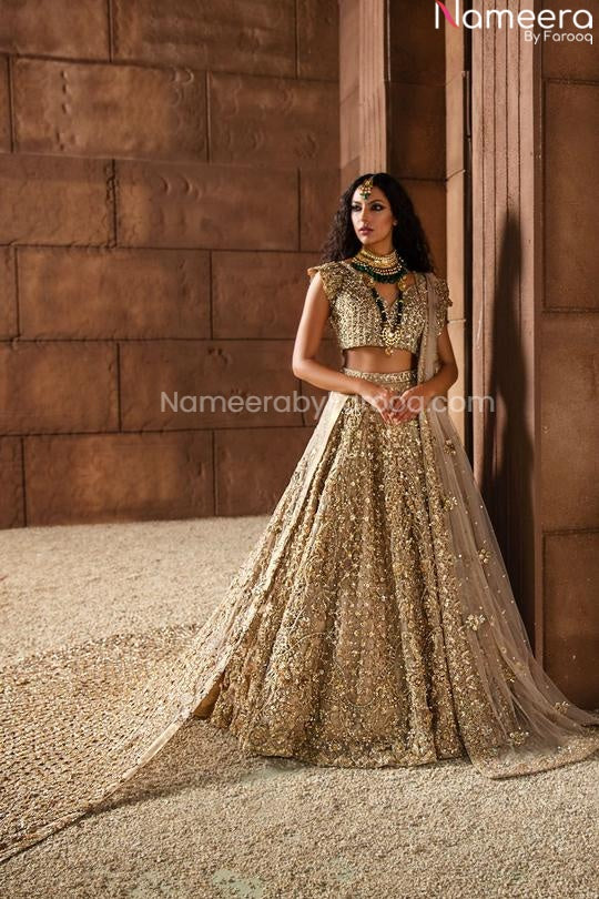 heavy bridal lehenga