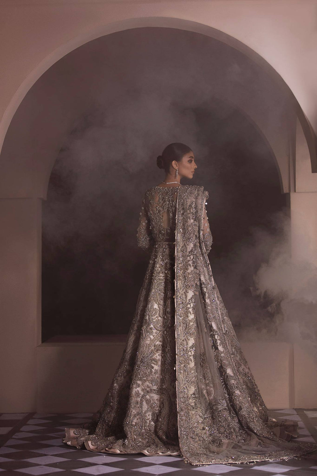 heavy bridal lehenga