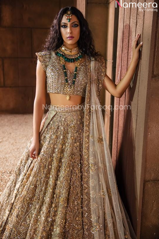 heavy embroidered lehenga