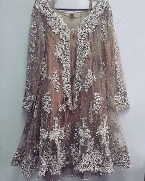 Wedding party dress with pure dabka nagh and sequance work  Model#P 139