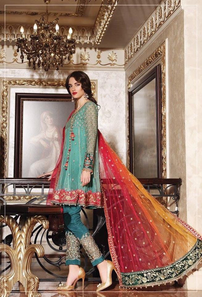 Eid dresses 2017 Chiffon Model #Eid 24