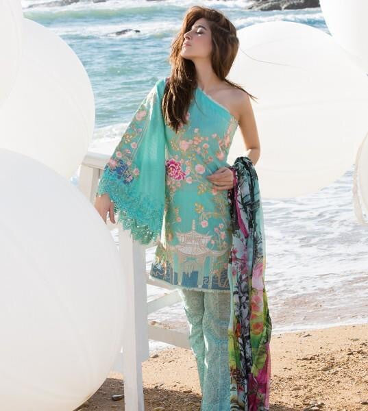 Lawn dress by crimson 