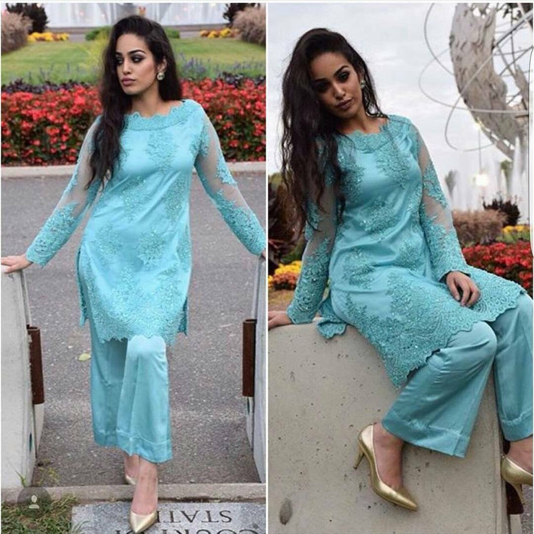 Party dress on net Model#P 172