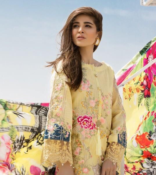 Lawn dress by crimson M#L 142