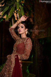 Embellished Pakistani Red Color Lehenga Choli #BN641