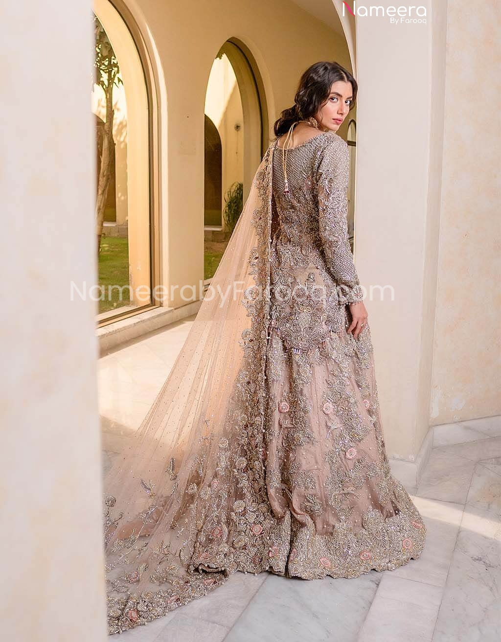 Indian reception bridal lehenga