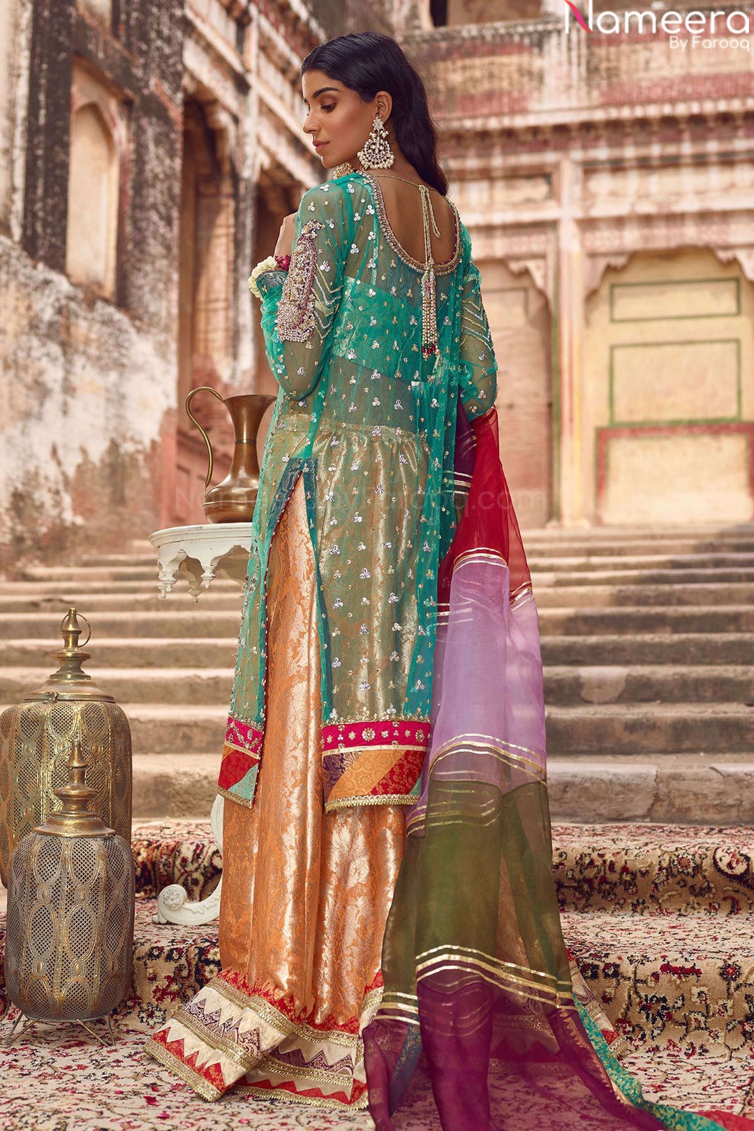 jamawar lehenga