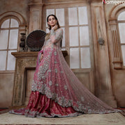 jamawar bridal lehenga