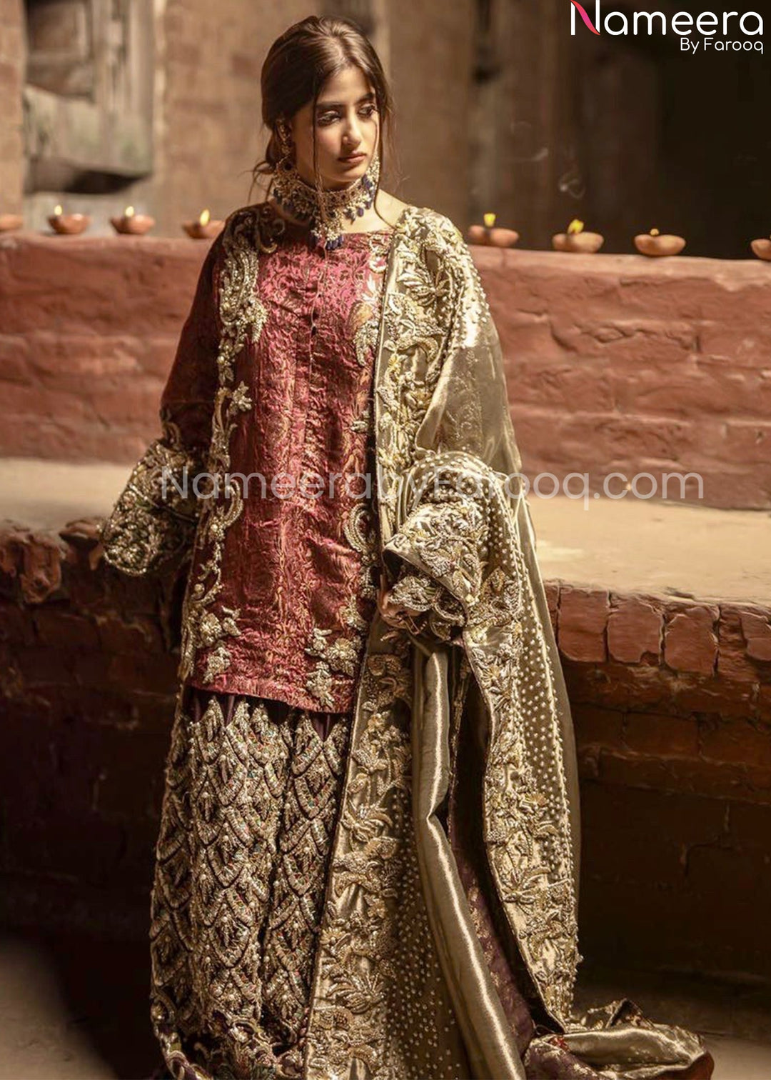 jamawar lehenga