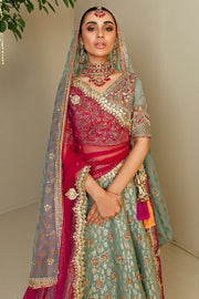 jamawar lehenga choli