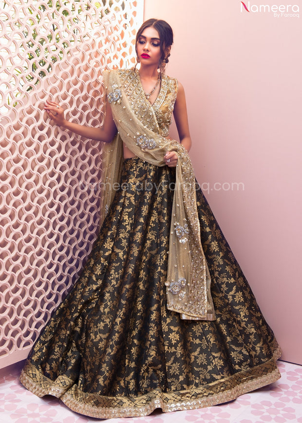 Jamawar Lehenga Choli
