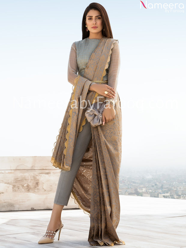 Pretty jacquard dress