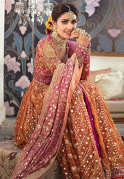 Kalidaar Heavy Embroidered Bridal Lehenga 2