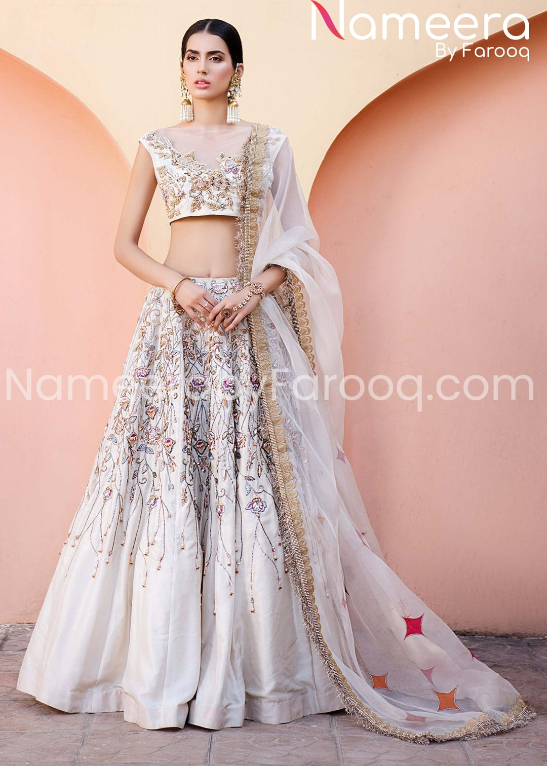 kundan work lehnga choli online