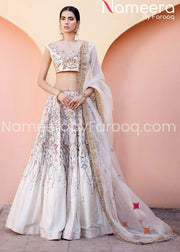Kundan work deals lehenga choli