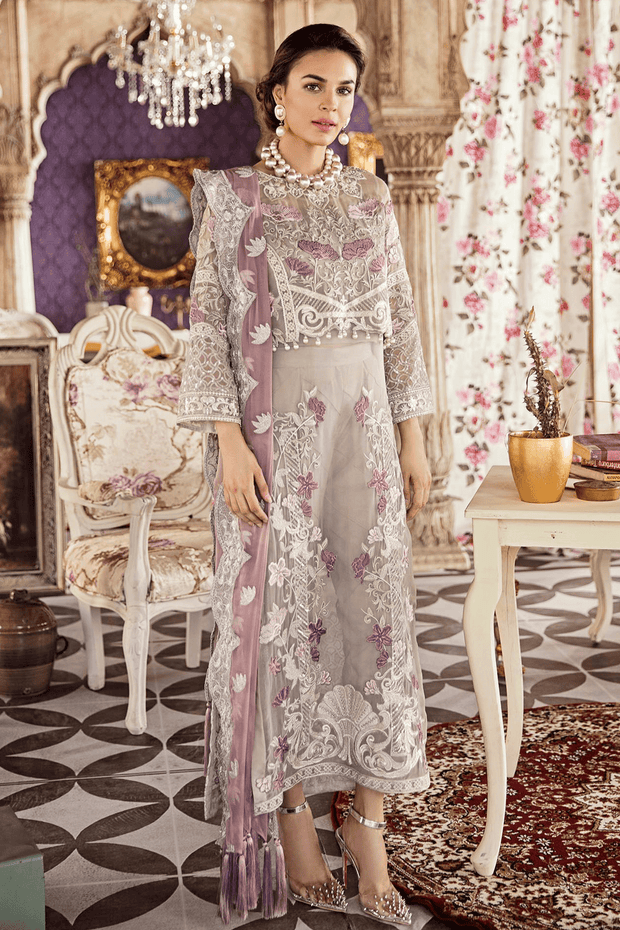 latest indian dress in tranquil color #P2206