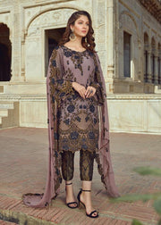 Lavender Pakistani Dress From 2020 Latest Collection # CA131