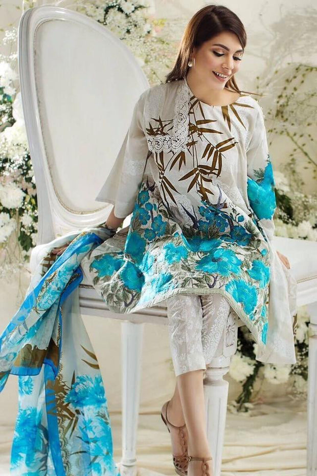 Buy Lawn Latest Design Collection Online Nameera by Farooq