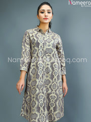  Lawn Capri Shirt Dress