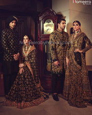 long bridal frock