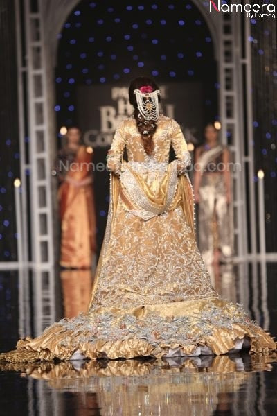long bridal gown
