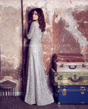 long bridal gown