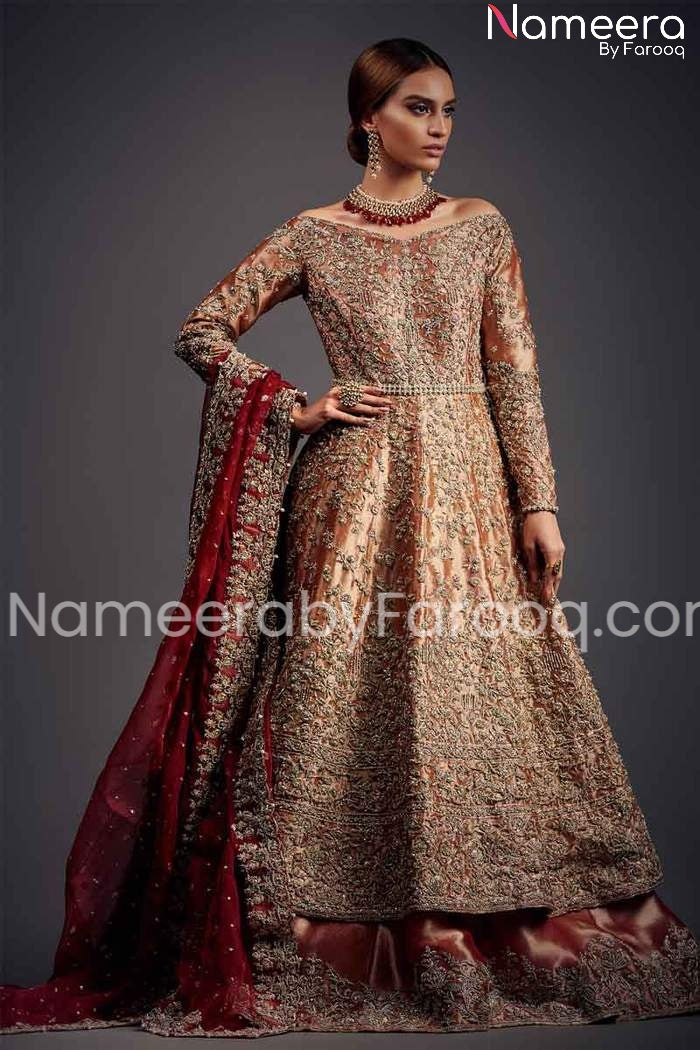 long frock style gown 