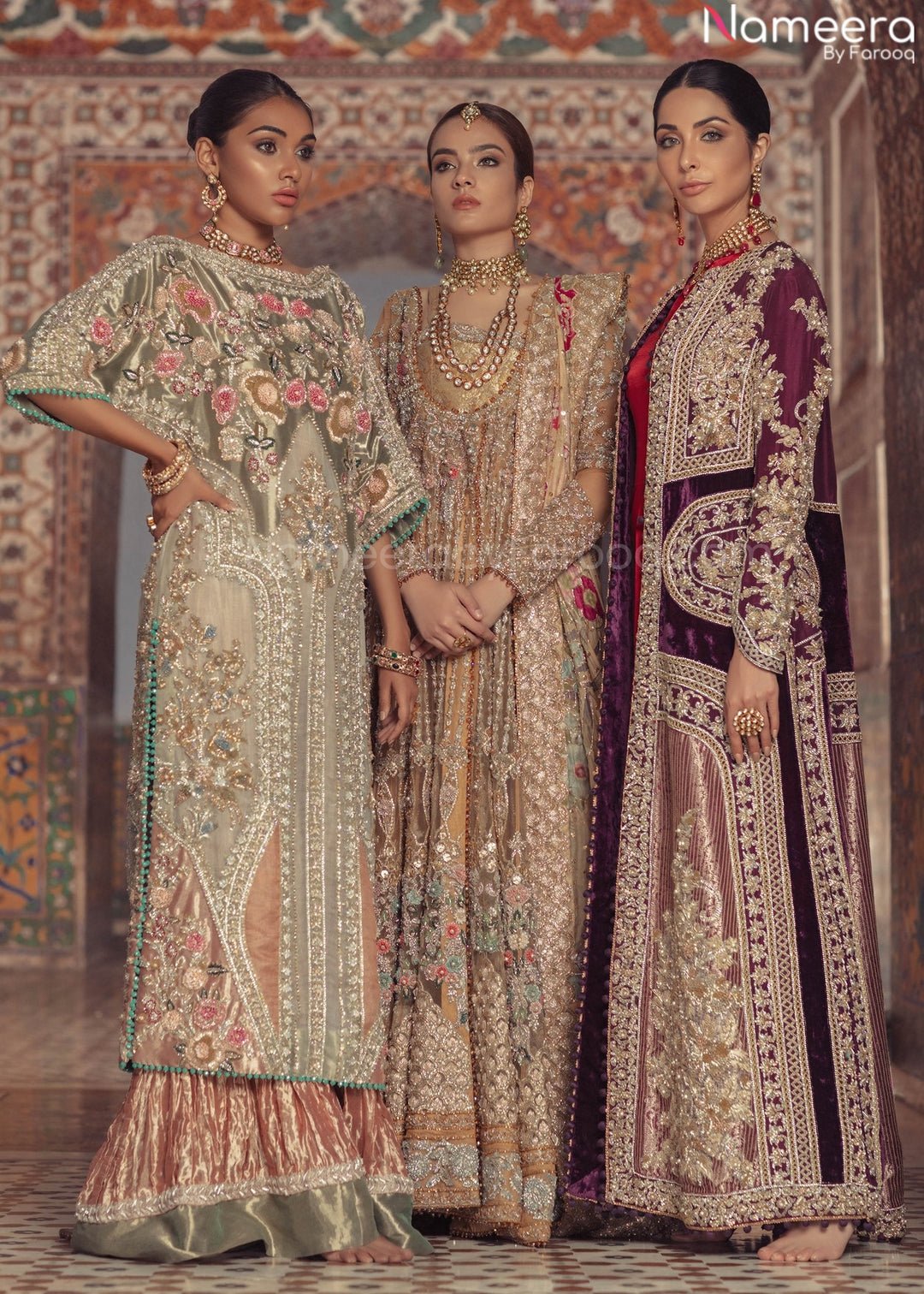 Premium Wedding Wear Designer Indian Party Dresses Online – Nameera by  Farooq