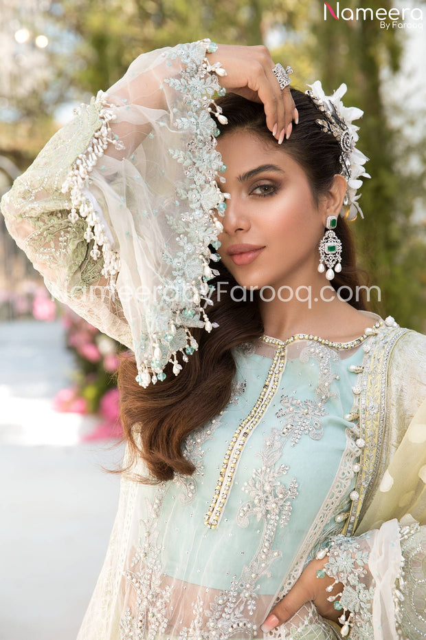 Premium Wedding Party long kameez with palazzo #PN410