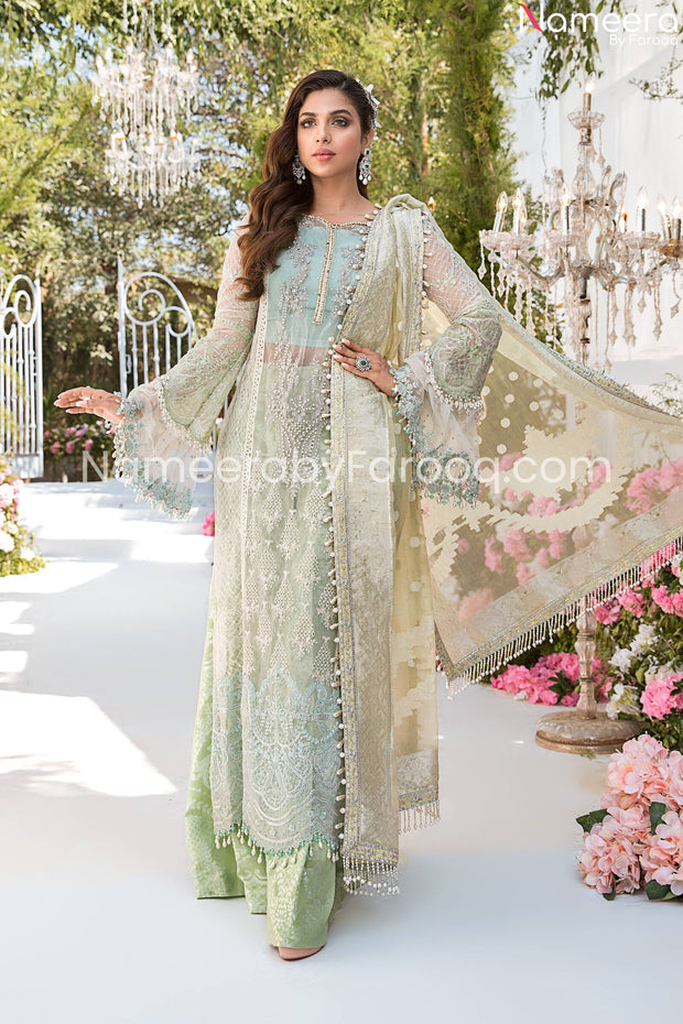 Premium Wedding Party long kameez with palazzo #PN410