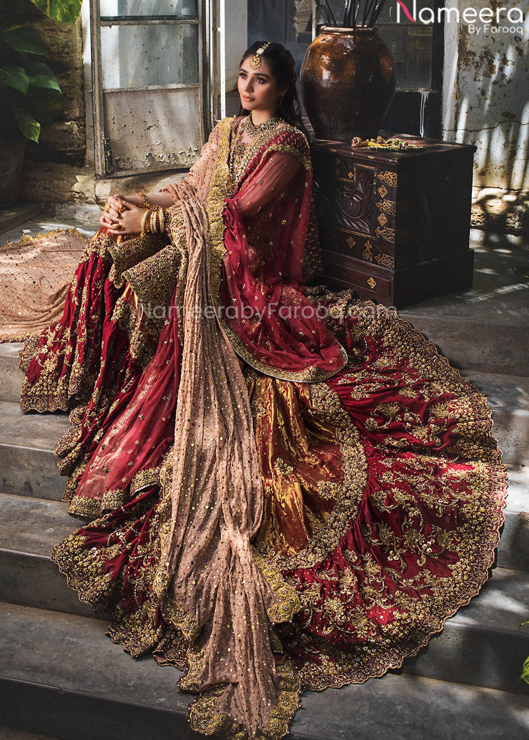 long tail lehenga