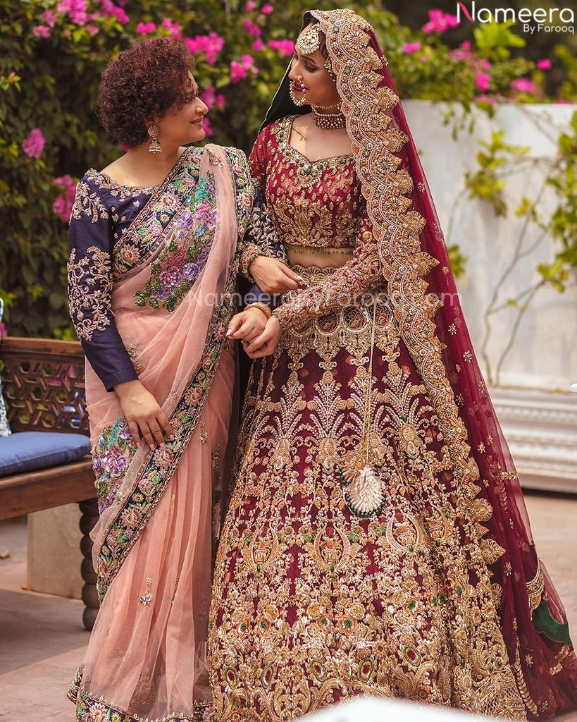 Dulhan Lehenga Golden Bridal Lehenga Online Golden Bridal Lehengas