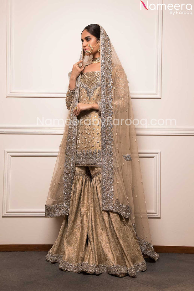marriage reception modern lehenga