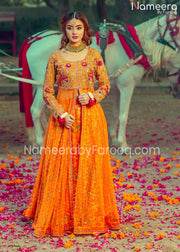 Premium Style Bridal Mehndi Dress in Pakistan  2021