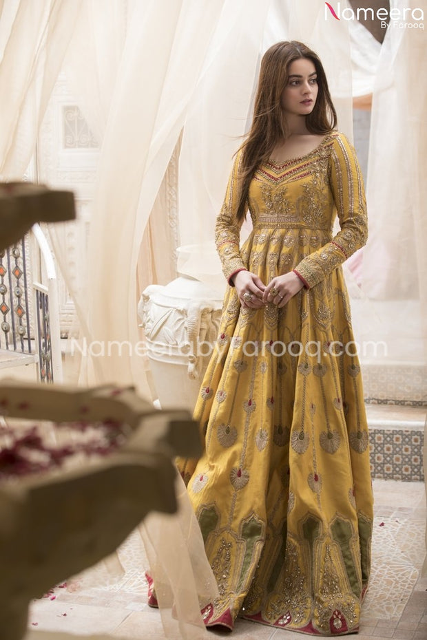 mehndi dress in pakistan 2021