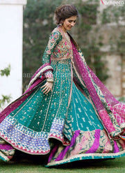 mehndi frock
