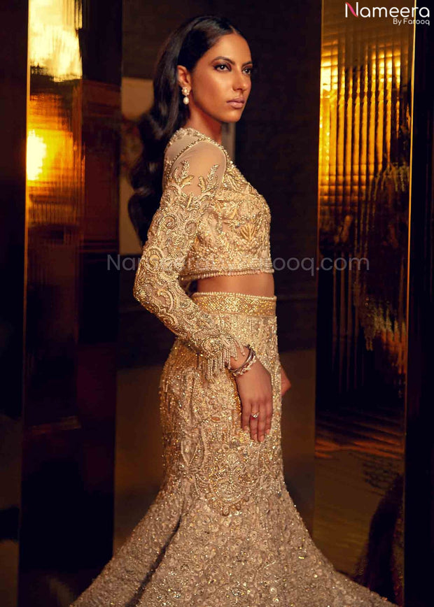 mermaid cut lehenga