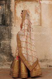 mustard lehenga choli