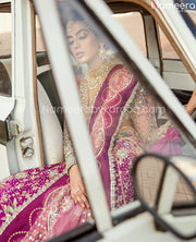 net bridal lehenga