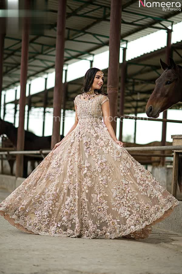 Net Lehenga Frock