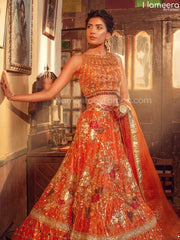 Orange Lehenga Choli 