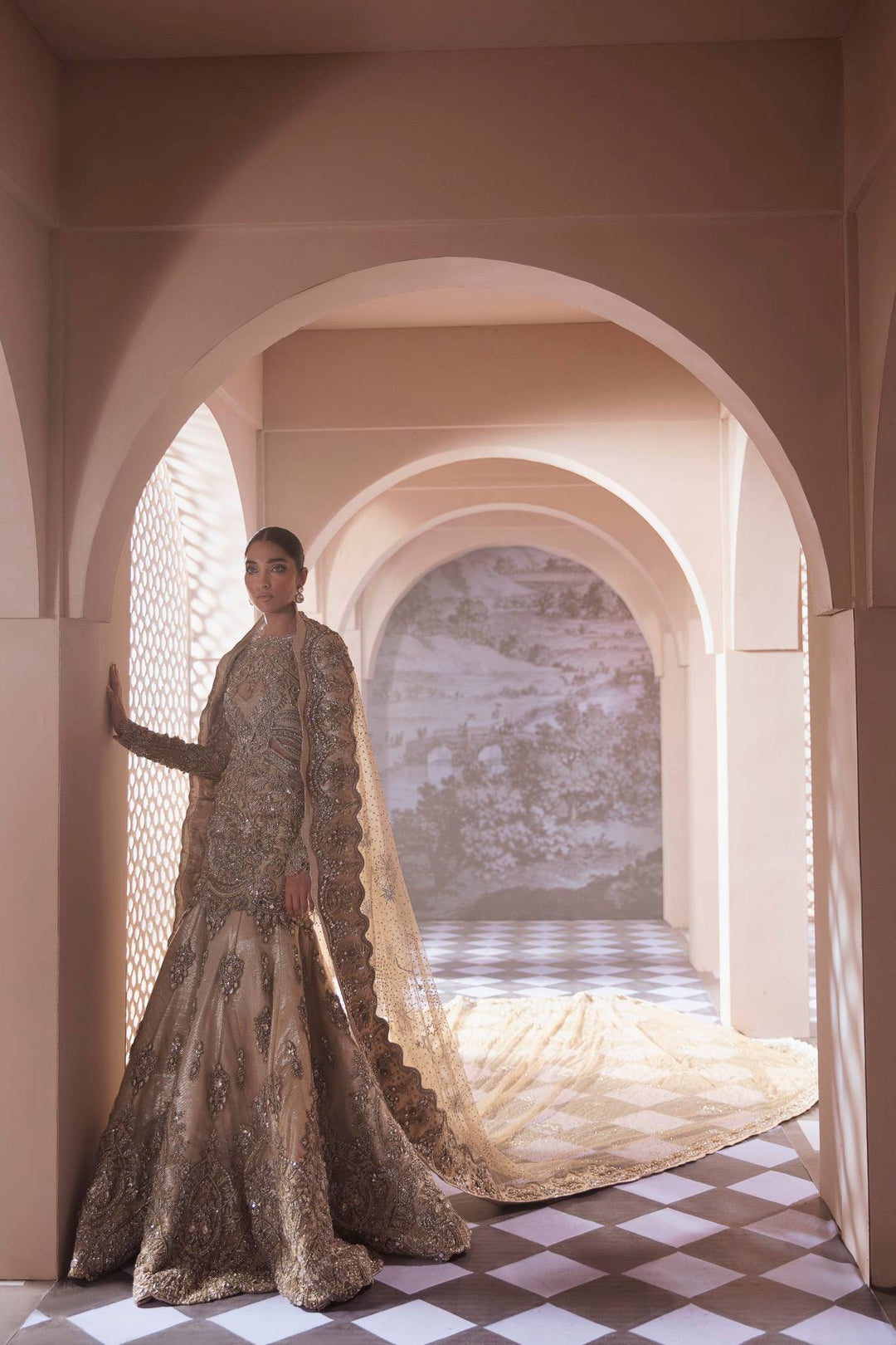 Pakistani Stylist Heavy Embroidery Lehenga Choli #BN906