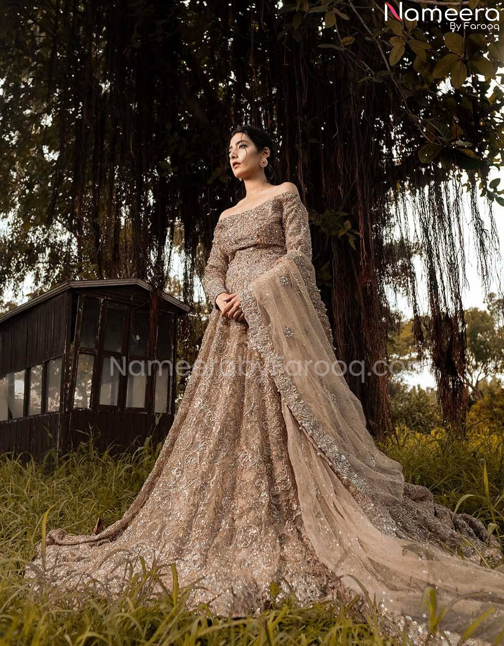pakistani bridal gown 
