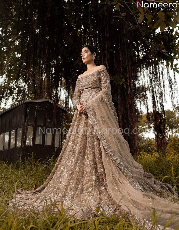 pakistani bridal gown 