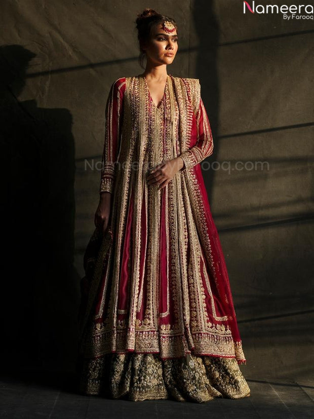 pakistani bridal lehenga